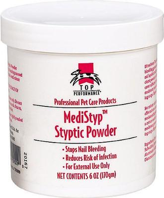 Show full view: Top Performance Medistyp Styptic Powder for Dogs & Cats, 6-oz bottle slide 1 of 5