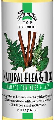 Show full view: Top Performance Natural Flea & Tick Dog & Cat Shampoo, 17-fl oz bottle slide 2 of 2