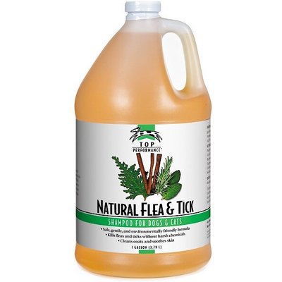 Top Performance Top Performance Natural Flea & Tick Dog & Cat Shampoo, 1-gal bottle