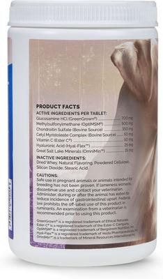 Show full view: TopDog Health GlycanAid HA Factor Hip & Joint Chewables Dog Supplement, 150 count slide 4 of 12