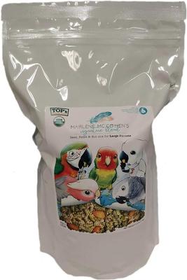 Show full view: TOP's Parrot Food Organic Marlene Mc'Cohen's Signature Blend Large Parrot Food, 2.5-lb bag slide 7 of 7