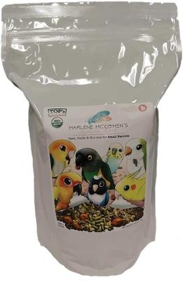Show full view: TOP's Parrot Food Organic Marlene Mc'Cohen's Signature Blend Small Parrot Food, 2.5-lb bag slide 7 of 8
