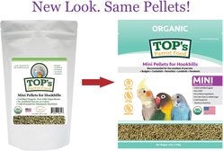 TOP's Parrot Food Organic Mini Pellets Bird Food, 4-lb bag slide 2 of 8