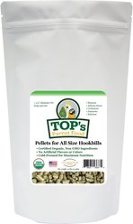 TOP's Parrot Food Organic Pellets Bird Food, 10-lb bag