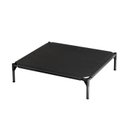 Topyangs Oxford Fabric Indoor & Outdoor Water-Resistant Elevated Dog Bed, Black, XX-Large