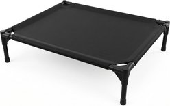 Topyangs Oxford Fabric Indoor & Outdoor Water-Resistant Elevated Dog Bed, Black, XX-Large