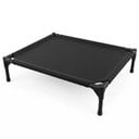 Topyangs Oxford Fabric Indoor & Outdoor Water-Resistant Elevated Dog Bed, Black, XX-Large