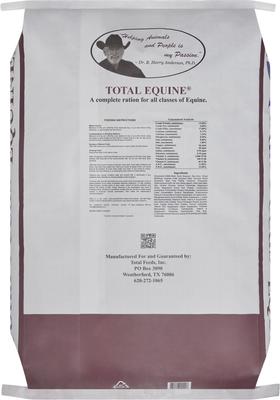 Show full view: Total Feeds Total Equine Horse Feed, 40-lb bag slide 2 of 8