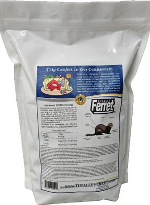 Show full view: Totally Ferret Active, Show & Pet High Protein Dry Ferret Food, 4-lb bag slide 2 of 3