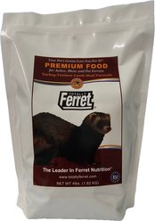 Totally Ferret Active, Show & Pet Turkey Venison Lamb High Protein Dry Ferret Food, 4-lb bag