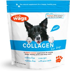 Totally Wags Collagen Dog Supplement, 7.4-oz bag