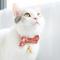 Show in main carousel: Touchcat Glampurr Elegant Cotton Cat Collar with Bowtie & Bell, Pink slide 3 of 4