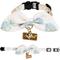 Show in main carousel: Touchcat Pineapple Polyester Cat Collar with Bow, Blue, Small: 5.9 to 9-in neck, 0.39-in wide slide 1 of 3