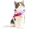 Show in main carousel: Touchcat Pom-Pom Felt Cat Collar with Bell, Pink/Purple, Small slide 6 of 6