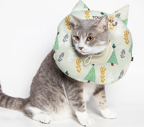 Touchcat Ringlet Licking & Scratching Adjustable Pillow Cat Neck Protector