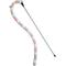 Show in main carousel: Touchcat Worm-Tail Designer Wand Teaser Cat Toy, Pink slide 1 of 2