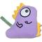 Show in main carousel: Touchdog Cartoon Shoe-faced Monster Plush Dog Toy, Purple slide 1 of 2