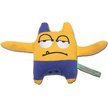 Touchdog Cartoon Sleepy Monster Plush Dog Toy