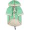 Show in main carousel: Touchdog Cloudburst Waterproof Reversible Dog & Cat Raincoat, Khaki, Medium slide 5 of 6