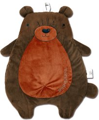 Touchdog Critter Hugz Designer Character Dog Mat, Brown