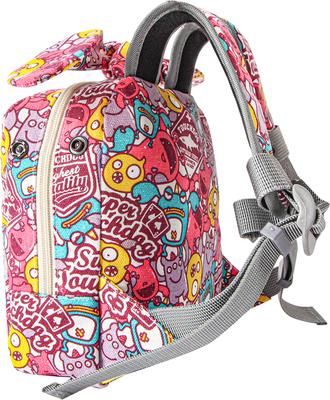 Show full view: Touchdog Designer Patterned Backpack Dog Harness, Large: 23.62 to 39.37-in chest slide 2 of 7