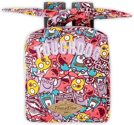 Show full view: Touchdog Designer Patterned Backpack Dog Harness, Small: 15.74 to 22.04-in chest slide 3 of 7