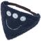 Show in main carousel: Touchdog Dizzy-Eyed Cyclops Cotton Velcro Dog Bandana, Navy, Large slide 1 of 1
