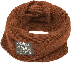 Touchdog Heavy Knitted Winter Dog & Cat Scarf, Coffee
