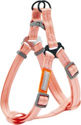 Touchdog Macaron 2-in-1 Durable Nylon Dog Harness & Leash, Pink, Medium slide 2 of 4
