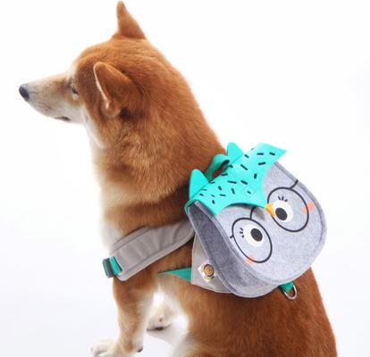 Show full view: Touchdog Owl Designer Backpack Dog Harness, Large: 23.62 to 39.37-in chest slide 3 of 4