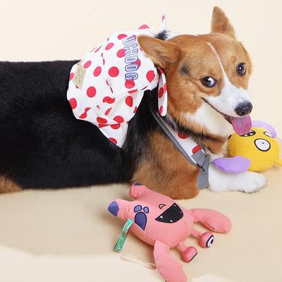 Show full view: Touchdog Polka Dot Backpack Dog Harness, Large: 23.62 to 39.37-in chest slide 7 of 7
