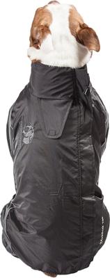 Show full view: Touchdog Quantum-Ice Full-Bodied Reflective Dog Jacket with Blackshark Technology, Grey, Large slide 3 of 8