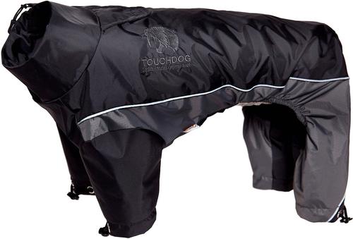 Show full view: Touchdog Quantum-Ice Full-Bodied Reflective Dog Jacket with Blackshark Technology, Grey, Medium slide 4 of 8