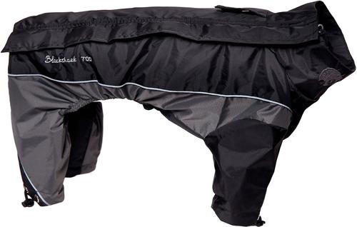 Show full view: Touchdog Quantum-Ice Full-Bodied Reflective Dog Jacket with Blackshark Technology, Grey, Small slide 5 of 8