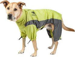 Touchdog Quantum-Ice Full-Bodied Reflective Dog Jacket with Blackshark Technology, Light Yellow, X-Large