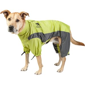 Touchdog Quantum-Ice Full-Bodied Reflective Dog Jacket with Blackshark Technology, Light Yellow, X-Large