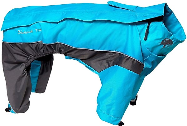 Show full view: Touchdog Quantum-Ice Full-Bodied Reflective Dog Jacket with Blackshark Technology, Ocean Blue, Medium slide 5 of 9
