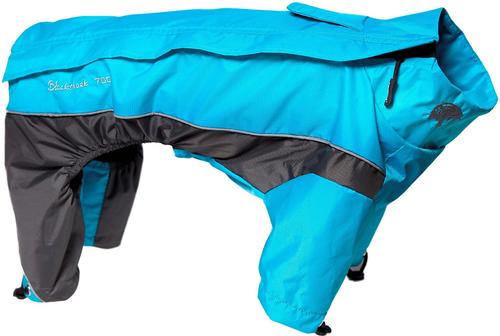 Show full view: Touchdog Quantum-Ice Full-Bodied Reflective Dog Jacket with Blackshark Technology, Ocean Blue, X-Small slide 5 of 8