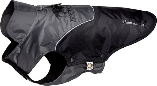Show full view: Touchdog Subzero Storm Reflective Dog Coat, Black, Medium slide 4 of 7