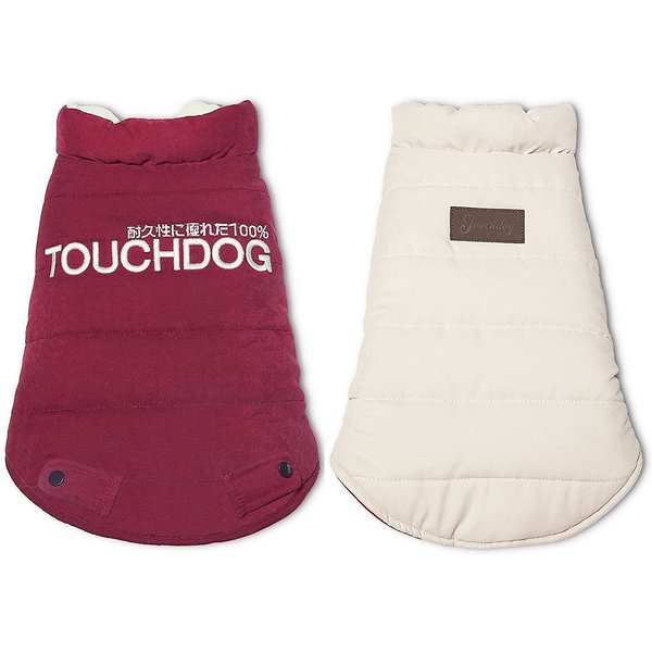 Touchdog Waggin Swag Reversible Dog Coat