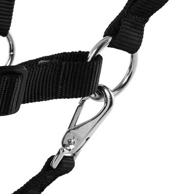 Show full view: Tough1 Easy Breathe Easy Grazing Horse Muzzle, Black, Horse slide 2 of 8