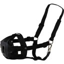Tough-1 Easy Breathe Easy Grazing Horse Muzzle, Black, Miniature