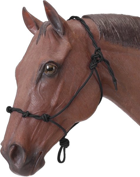 Tough1 Knotted Rope & Twisted Crown Training Horse Halter