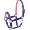 Show in main carousel: Tough1 Nylon Padded Halter with Satin Horse Hardware, Purple, Horse slide 1 of 4
