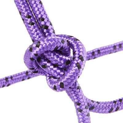 Show full view: Tough1 Poly Rope Tied Horse Halter, Purple slide 3 of 4
