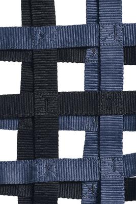 Show full view: Tough1 Slow Feed Web Hay Horse Feeder, Navy Blue slide 4 of 5