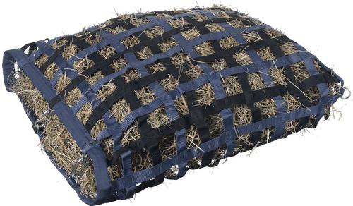 Show full view: Tough1 Slow Feed Web Hay Horse Feeder, Navy Blue slide 3 of 5