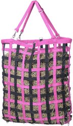 Tough1 Slow Feed Web Hay Horse Feeder, Pink