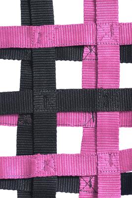 Show full view: Tough1 Slow Feed Web Hay Horse Feeder, Pink slide 4 of 5