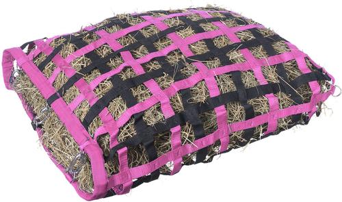 Show full view: Tough1 Slow Feed Web Hay Horse Feeder, Pink slide 3 of 5